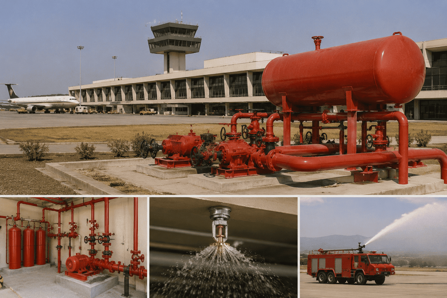 Islamabad Airport Fire Fighting System